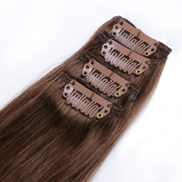 High quanlity clip in human hair extensions 300g XS068